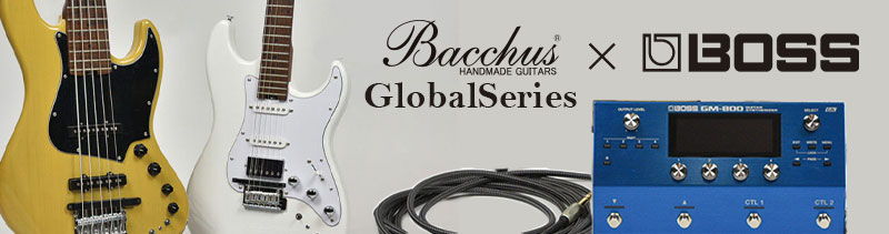 Global Series グローバルシリーズ エレキギター Bacchus バッカス