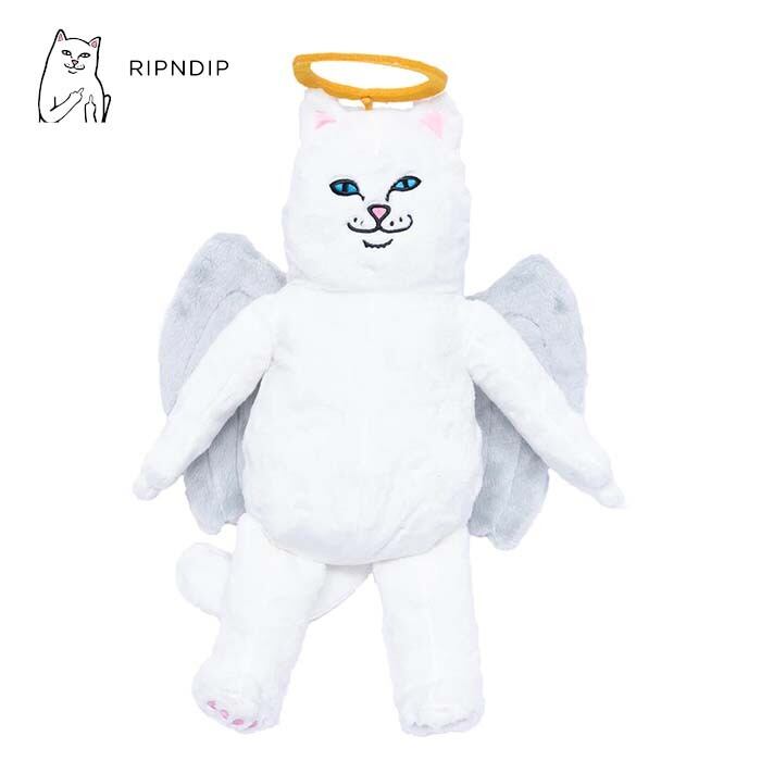 RIPNDIP Angel Nerm Plush Toy WHITE リップンディップ ぬいぐるみ