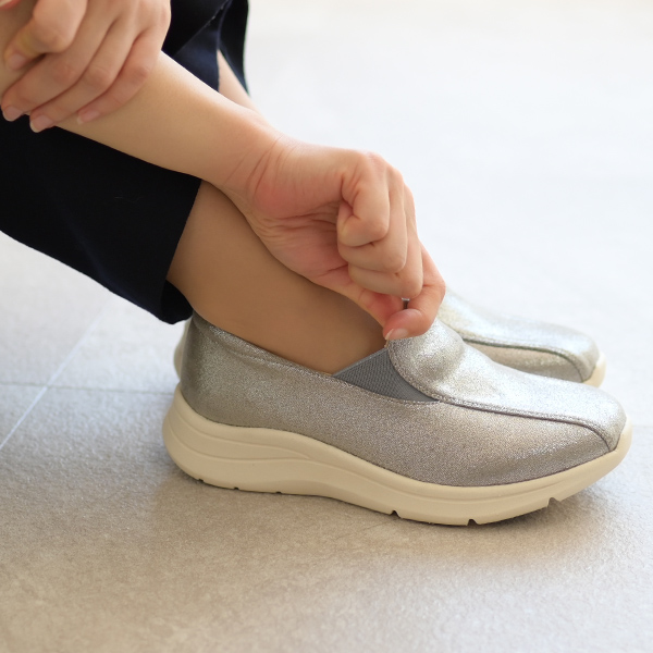 No.474285 クロールバリエ厚底スリッポンスニーカー