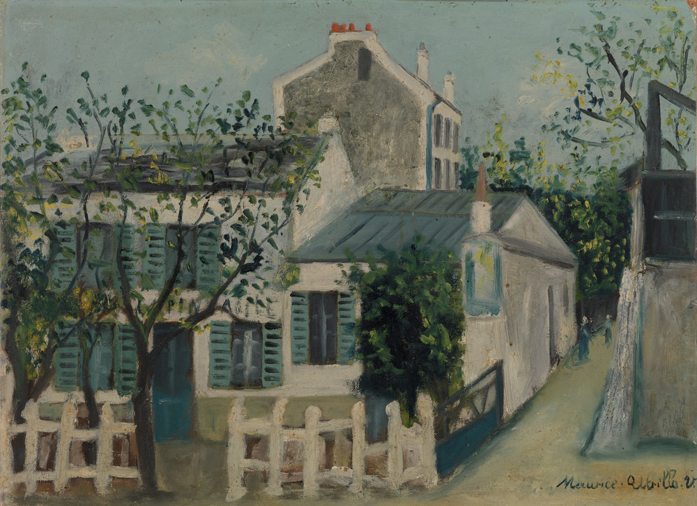 Barnes Collection Online — Maurice Utrillo: Lapin Agile, Montmartre