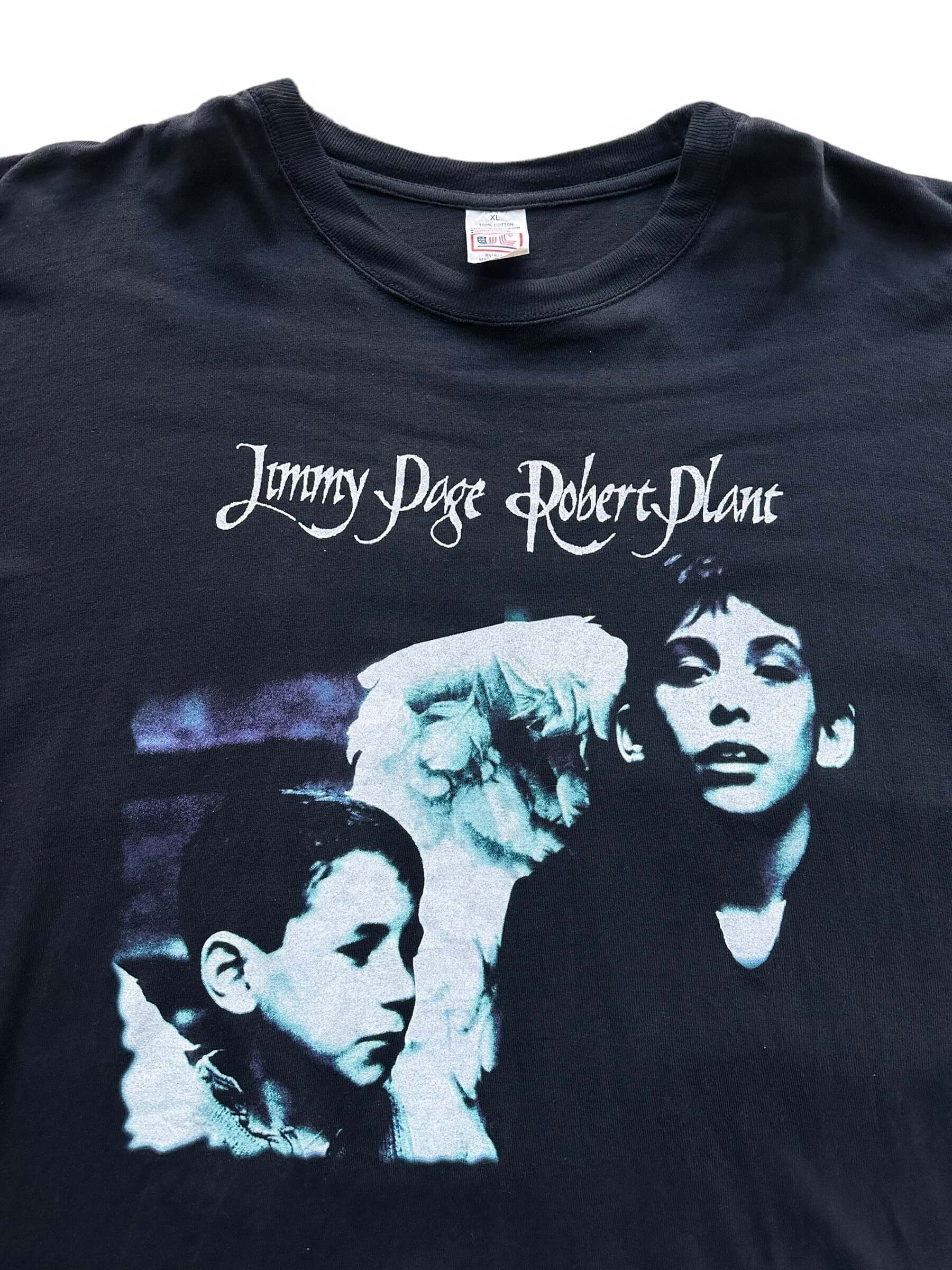 Vintage 1998 Jimmy Page & Robert Plant Band Tee SZ XL – The Barn