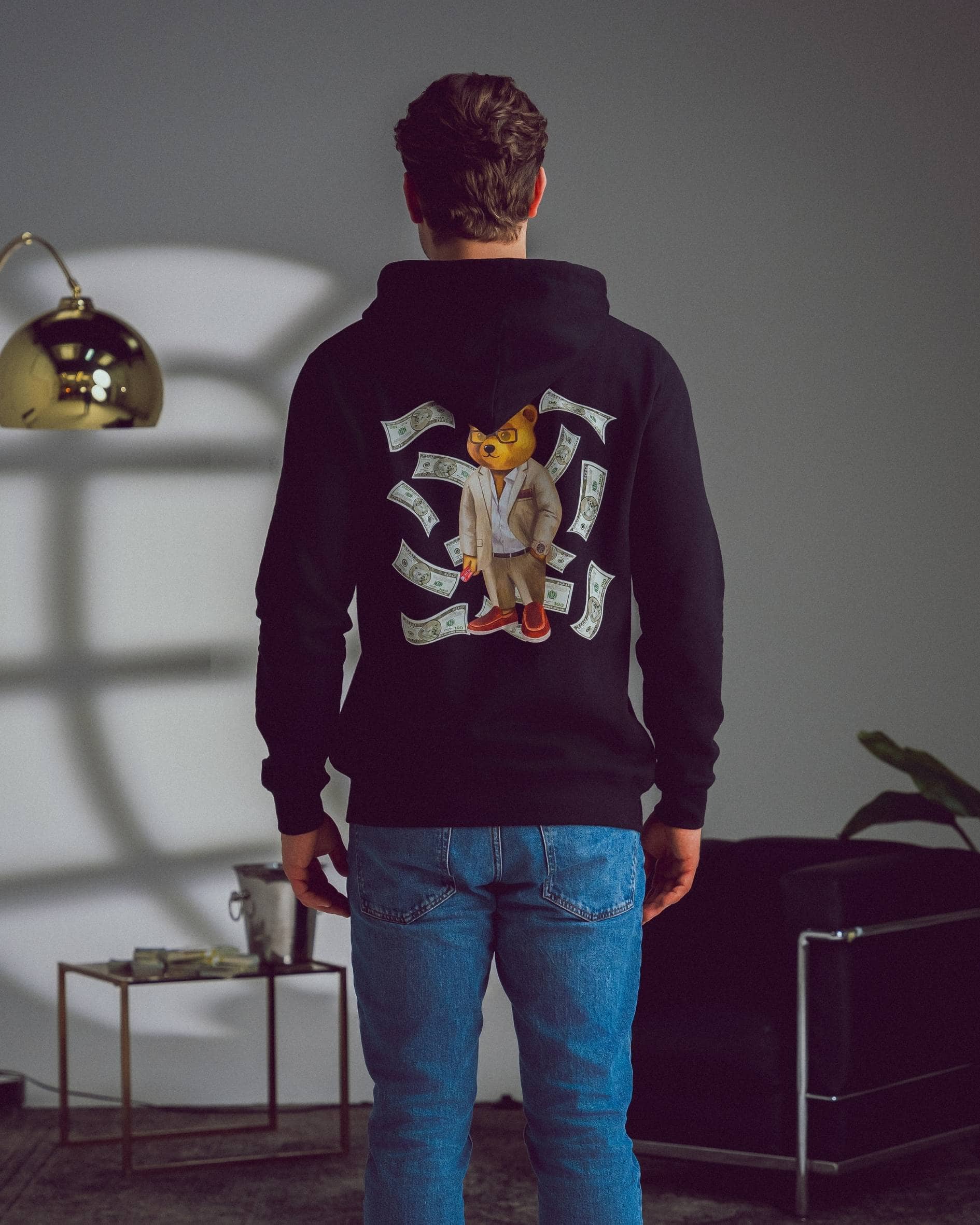 Organic Backprint Hoodie Filou XCII. Dollar | Baron Filou