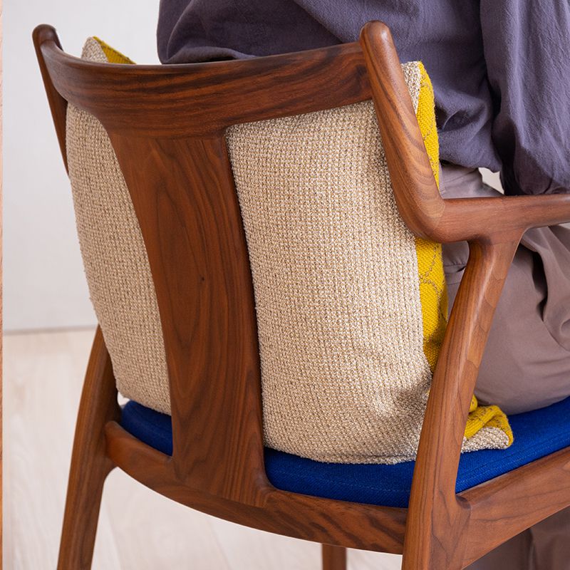 使いやすい無垢材のハーフアームチェア | ボー・デコール オンライン