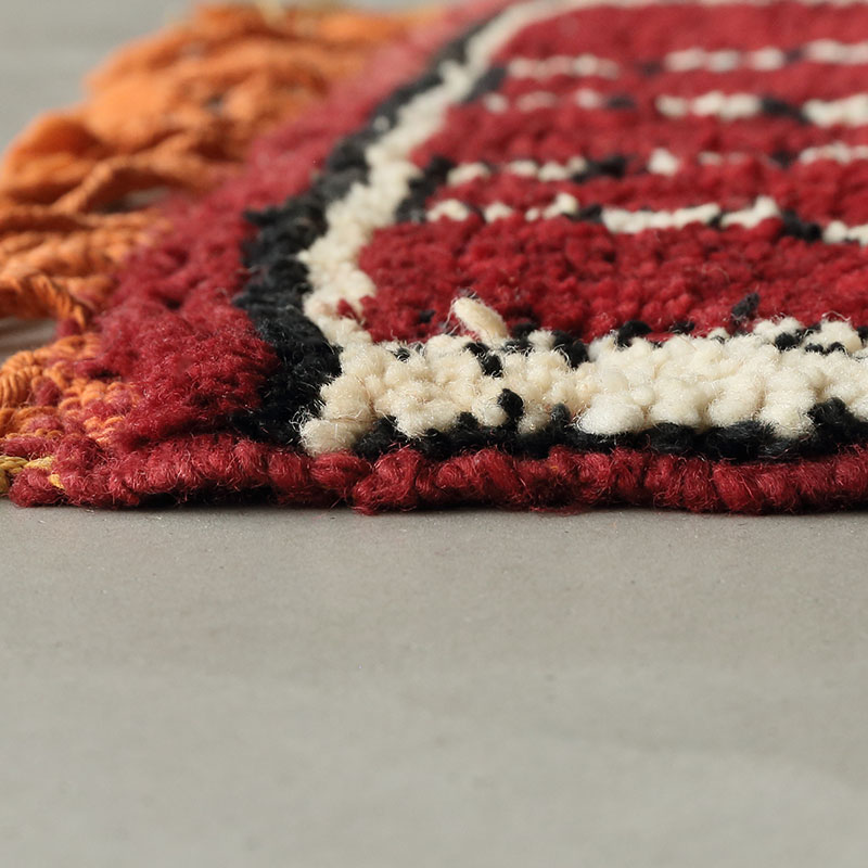 トライバルラグ[モロッカン] モロッコ産 / 1980年代 / OR414 | ボー