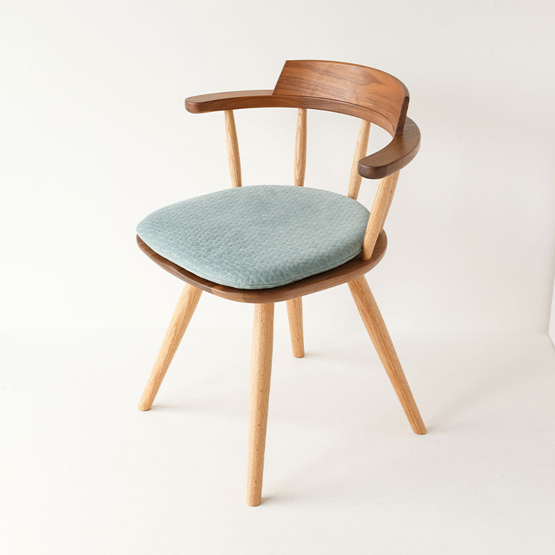 無垢材の回転チェア | ボー・デコール オンラインショップ