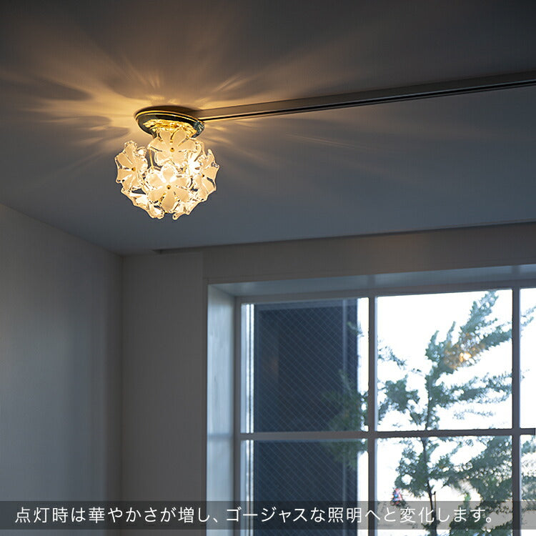 照明 シーリングライト 1灯 プチシーリングライト ブルーム ライト 花