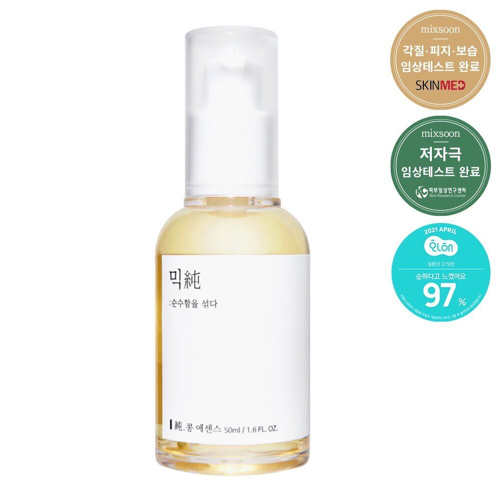 mixsoon | 大豆水潤修護精華50ml｜新韓貨即刻用｜超值現貨，輕鬆緊貼