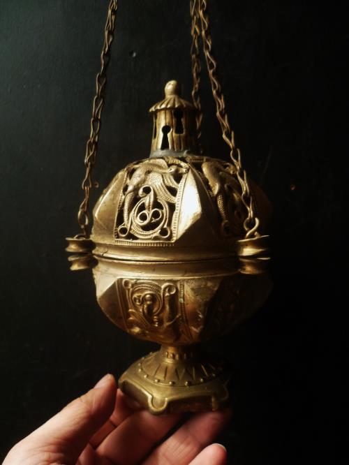 フランスアンティーク亭ベルエポック カトリック教会 ミサ用の香炉