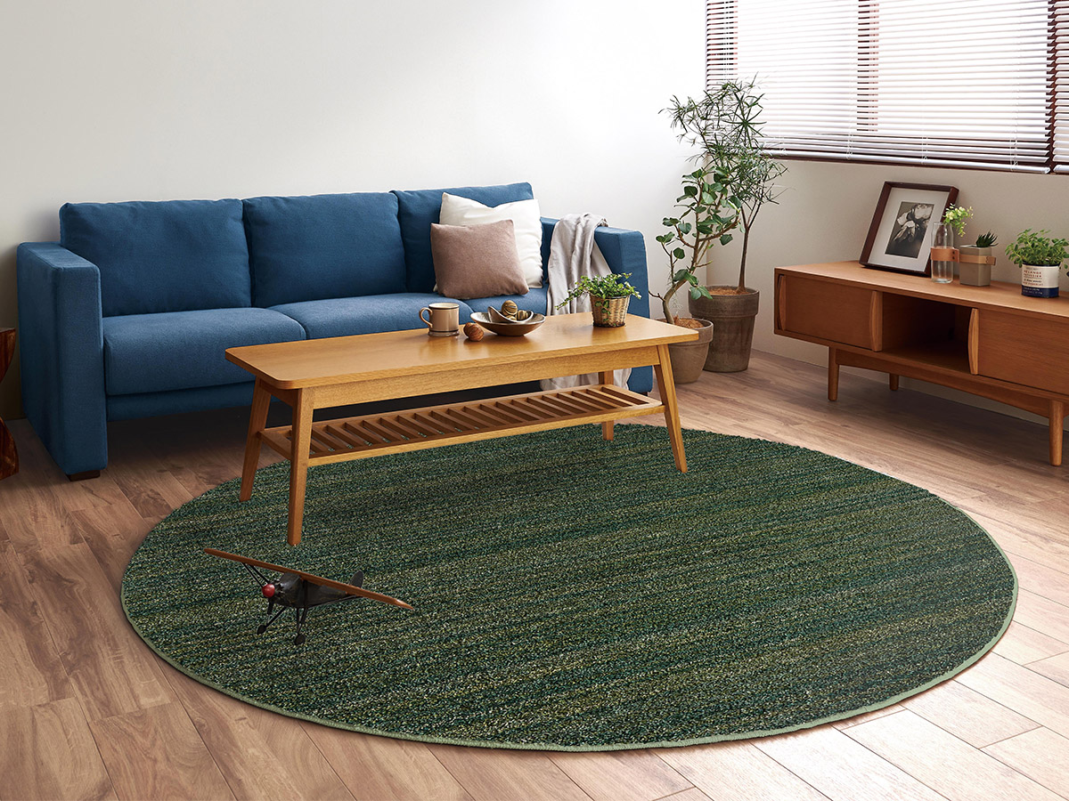 高機能＆サイズ豊富なミックカラーシャギーラグ『ラックス フォレスト