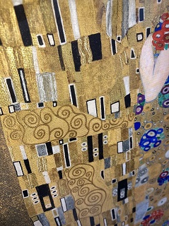 グスタフ・クリムト 母と子 金色フレーム 母と子 【15号】 グスタフ・クリムト 【 額縁が選べる 額入り 複製画