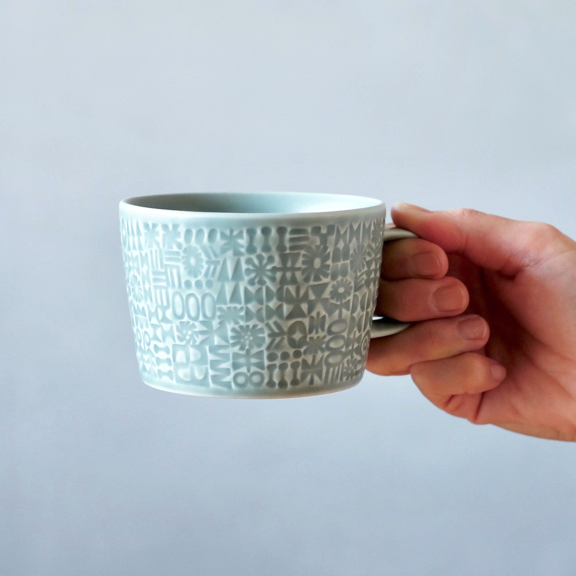 PATTERNED MUG – BIRDS' WORDS