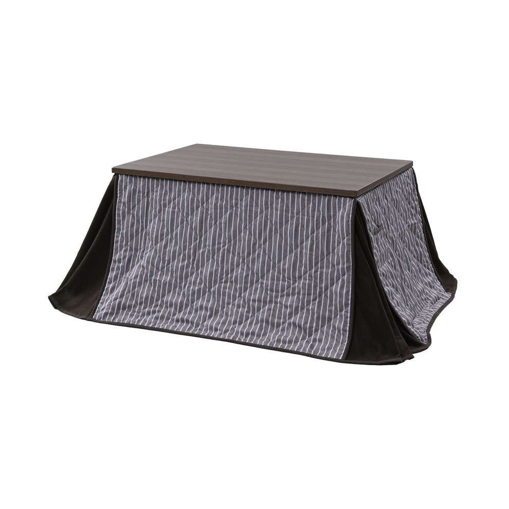 商品情報_高さが4タイプ選べるこたつ【ピタ高】布団セット（120×80cm