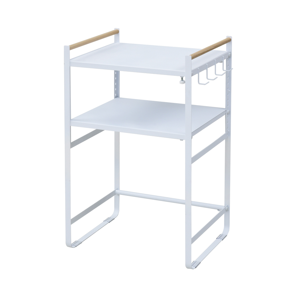 商品情報_レンジ上ラック（棚2段） | 山善の商品情報サイト | YAMAZEN