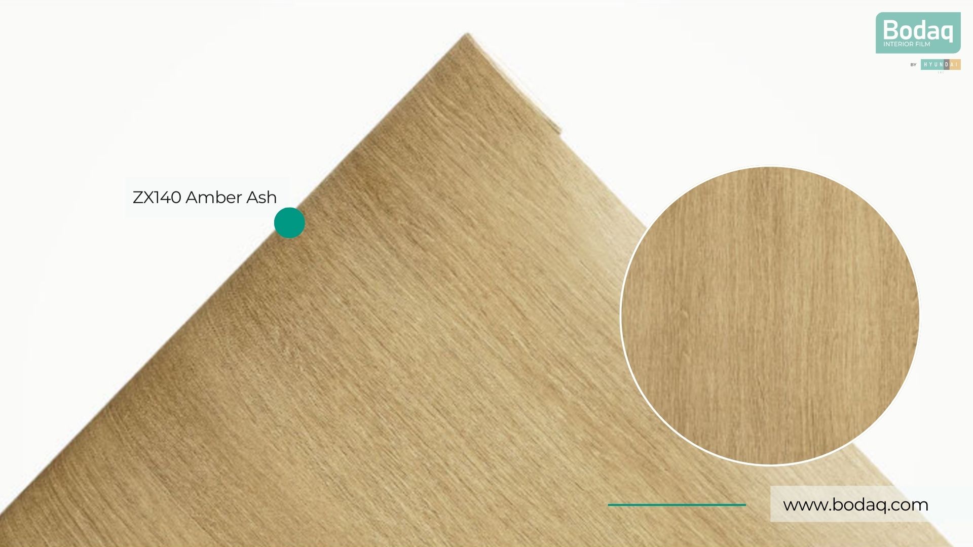 Discontinued - ZX140 Amber Ash Interior Film - Wood Collection