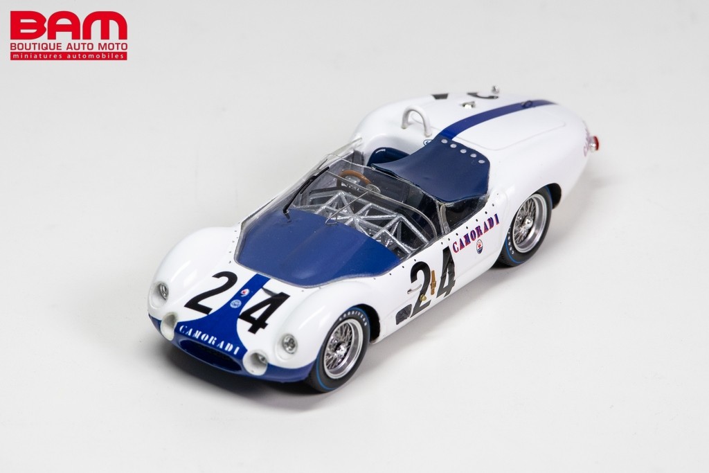 SPARK S4726 MASERATI Tipo 61 N°24 24H Le Mans 1960 M. Gregory - C