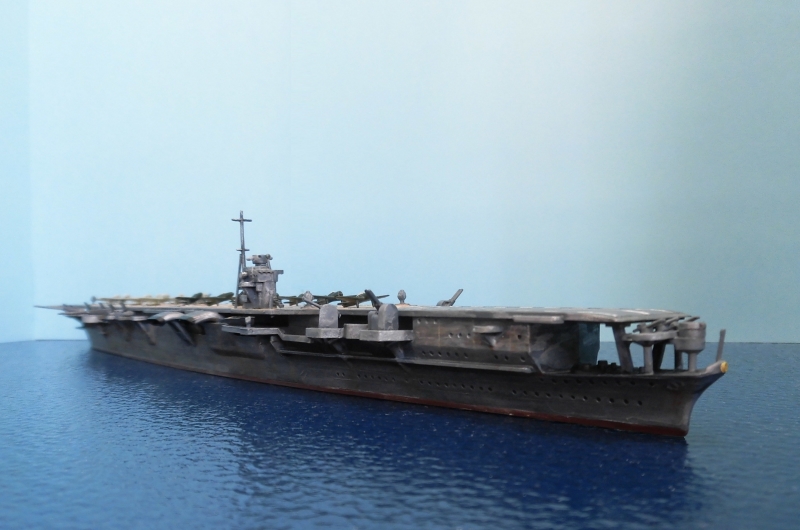 アオシマ1/700 空母「蒼龍」（旧版） | 出戻りプラモ少年～老眼と共に