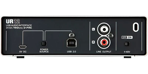 Steinberg UR12 192kHz対応 2イン/2アウト USBオーディオ