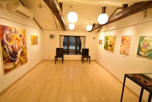 蛭田均、黄の室内、希少な画集より、新品高級額、額装付、状態良好