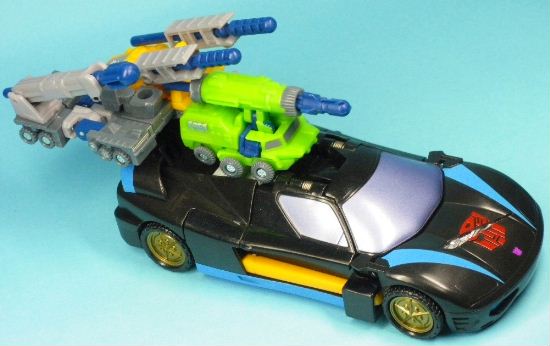 ○ﾄﾗﾝｽﾌｫｰﾏｰ ﾏｲｸﾛﾝ伝説 MM-08 ランドミリタリーマイクロン エクス