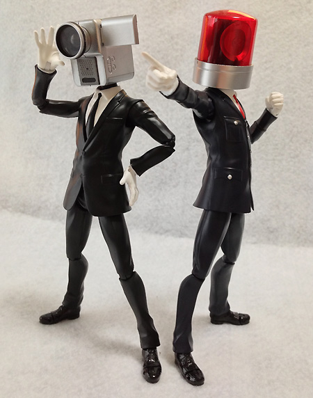 その738 S.H.フィギュアーツ NO MORE 映画泥棒 パトランプ男/カメラ男