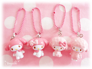 マイメロディ ピアノちゃん フィギュアキーチェーン - ＊めろめろマイ