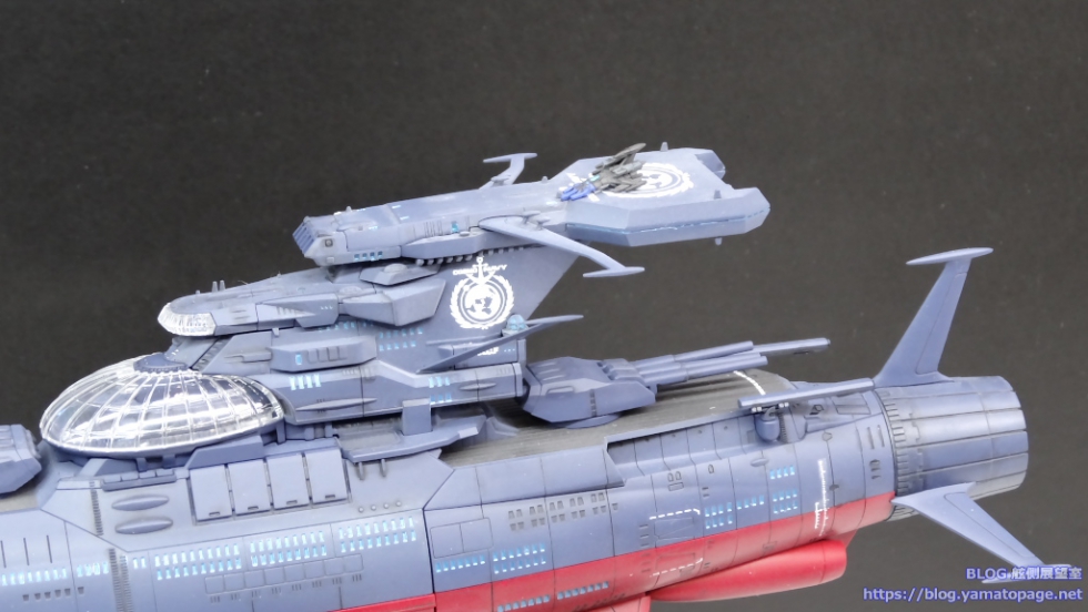 1/1000 波動実験艦 銀河 その3 (WF2018夏) | 舷側展望室(宇宙戦艦