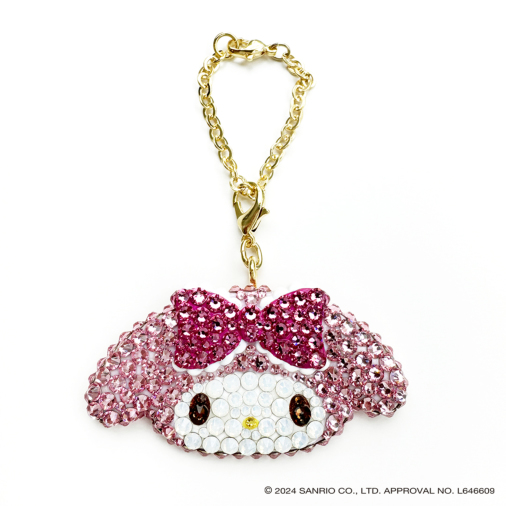 マイメロディ(カオ)バッグチャーム COLLABORATION Bling Me!