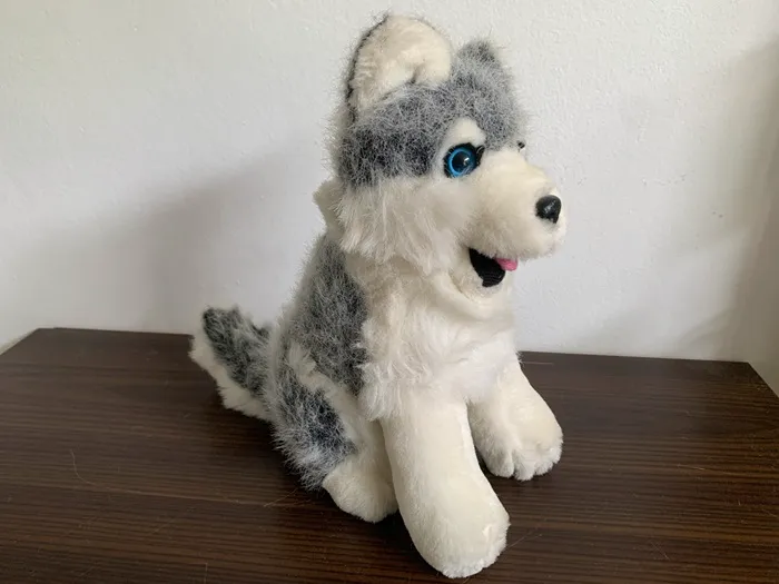 SOLDOUT-ドイツ 80s BRAUN ブラウン シベリアンハスキー ぬいぐるみ