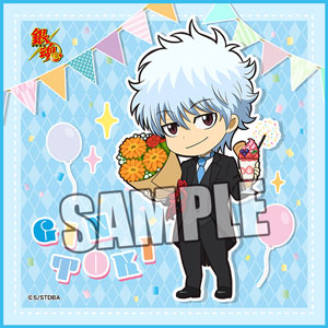 銀魂 マイクロファイバーミニタオル「坂田 銀時」スーツVer.：【公式