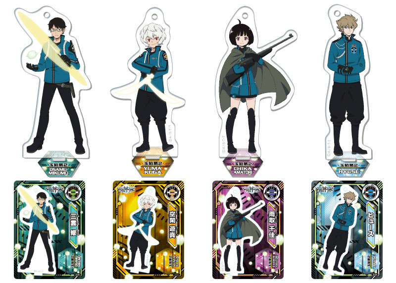 ブルジュラ】キャラクターグッズ / ワールドトリガー：アクリルde