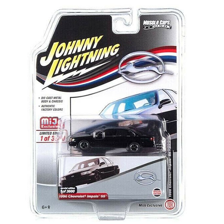 Johnny Lightning JLCP7372 1996 Chevy Impala SS 1:64 Black » BT Diecast
