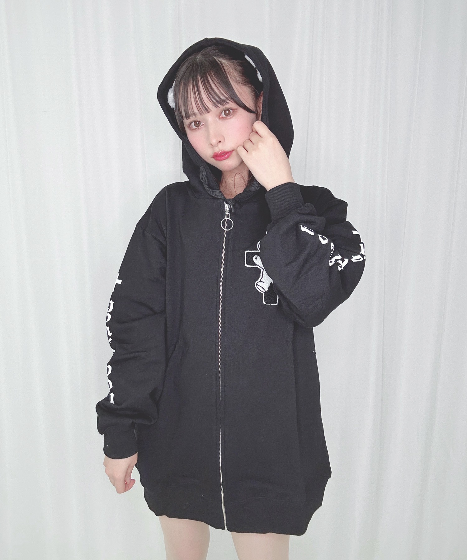 サガラクロスシナモンジップパーカー – BUNNY APARTMENT