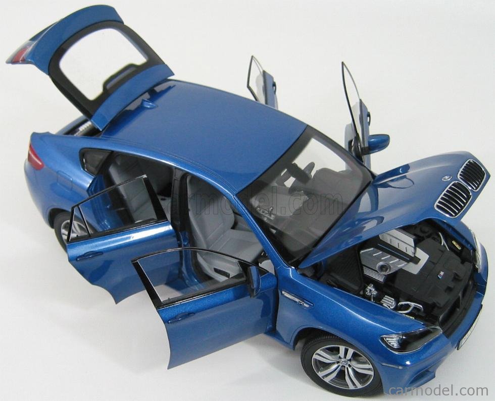 KYOSHO 80432157614 Scale 1/18 | BMW X6M (E71) 2010 BLUE MET