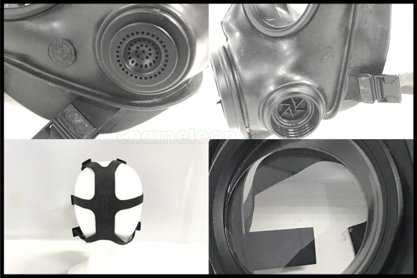 イギリス軍 実物 S10 ガスマスク U.K.1993 サイズ2 ホース