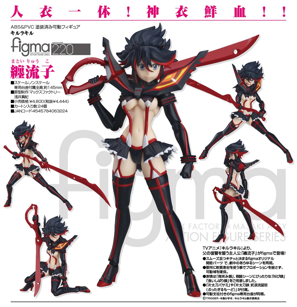 斬服少女: 日版figma「纏流子」 : buyway.hk