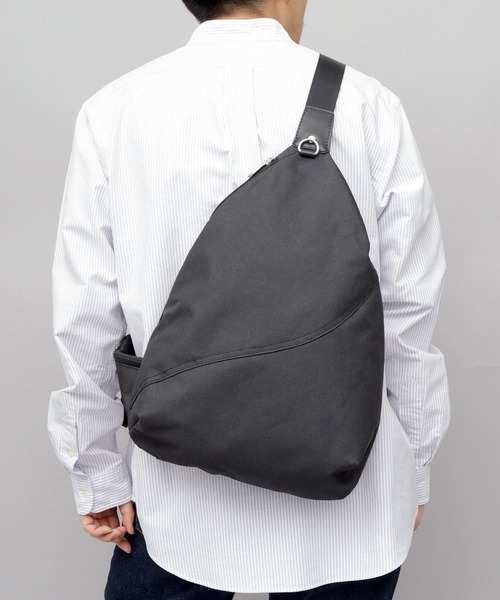 セール】撥水加工 ワンショルダー 三角 スリングバッグ A4対応（ボディ