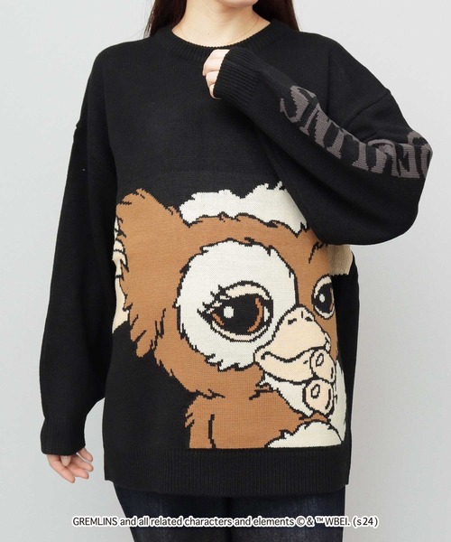 セール】GREMRINS グレムリン ビッグシルエット ギズモニット（ニット