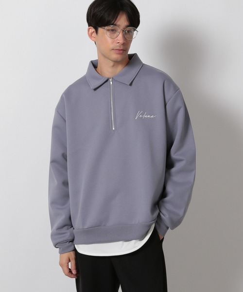 セール】【セットアップ可】マットスエードダンボールハーフZIP
