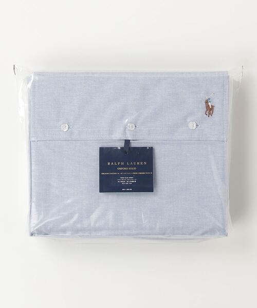 オーガニック コットン オックスフォード ソリッド フラットシーツ