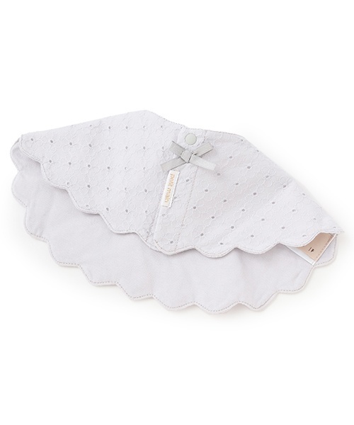 防水】スカラップスタイ（スタイ/よだれかけ）｜petit main