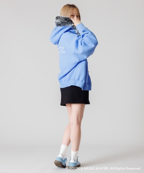 LE SSERAFIM × ZOZOTOWN FUR ZIP HOODIE（パーカー）｜LE SSERAFIM（ル