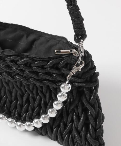 セール】ボールチェーン付き編み込みバッグ（ハンドバッグ）｜RODE SKO