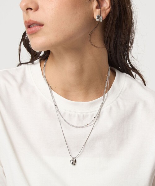 3WAY チャーム ネックレス（ネックレス）｜green label relaxing