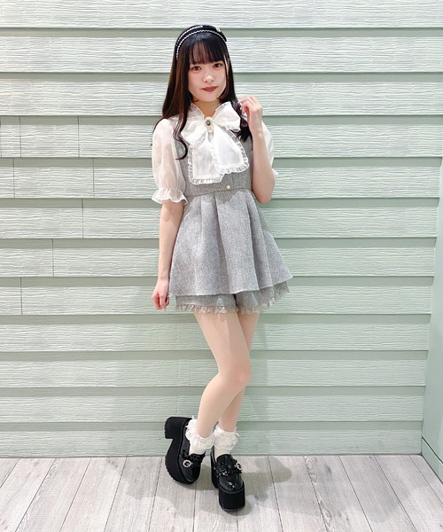 BIGリボンツイードセットアップ（セットアップ）｜ROJITA（ロジータ