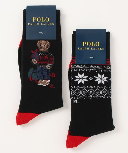 ≪2足セット≫POLO RALPH LAUREN メンズ Xmas ポロベア
