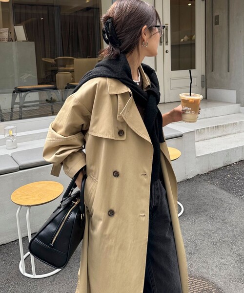 発売のたびに即完売する大人気アイテム】袖ボリュームトレンチコート