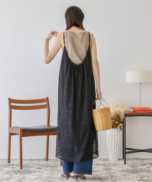 レースキャミロングワンピース（ワンピース）｜AMERICAN HOLIC