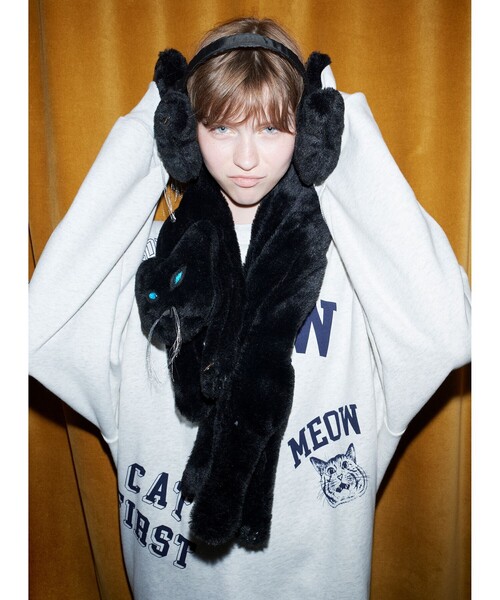 セール】猫ティペット（マフラー）｜mmts（マミタス）のファッション