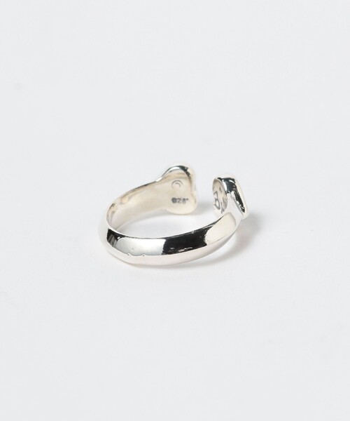 EXCLUSIVE】Double Tribal Heart Ring（リング）｜BILL WALL LEATHER