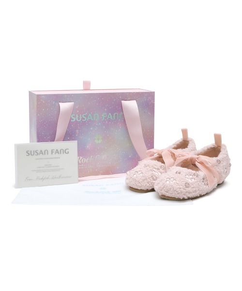 X SUSAN FANG] FURRY MARYJANES（バレエシューズ）｜ROCKFISH